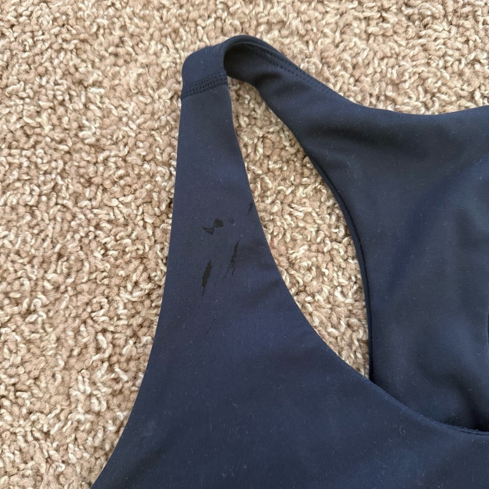 Zella navy blue racerback sports tank bra - Picture 8 of 8